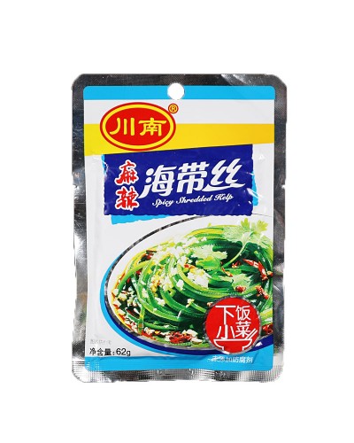 Alge feliate in sos acru si picant 62g(酸辣海带丝) Alge feliate in sos acru si picant 62g(酸辣海带丝)